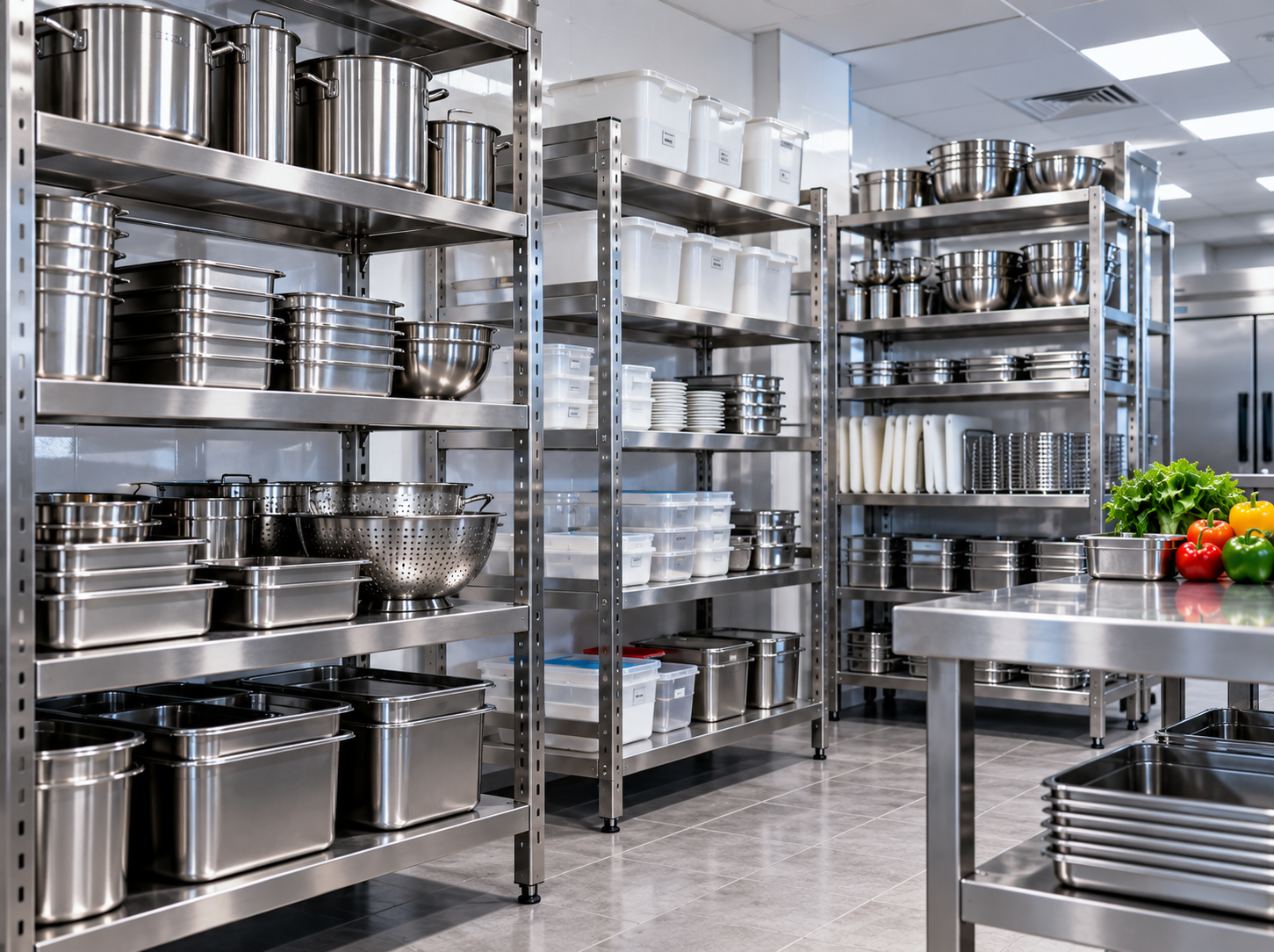 Commercial Kitchen Storage Racks