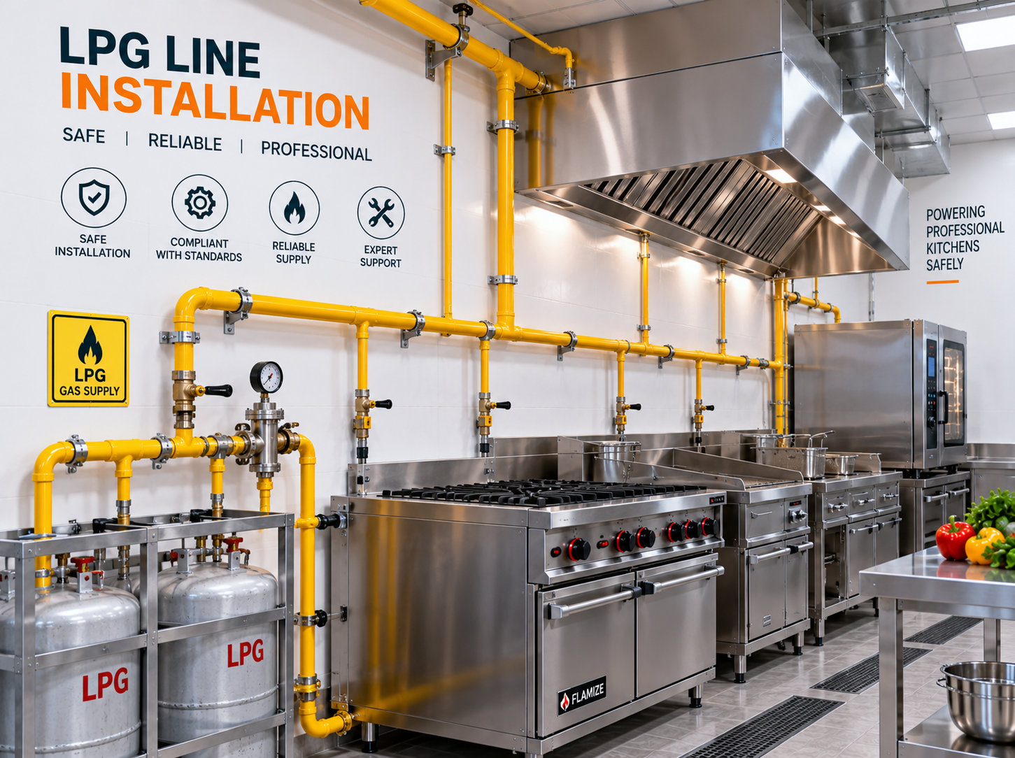 LPG Line Installation